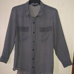 a.n.a long sleeve casual shirt